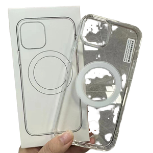 Ốp lưng điện thoại trong suốt không dây TPU PC cho <span class=keywords><strong>iPhone</strong></span> 12 15 Pro Max, <span class=keywords><strong>iPhone</strong></span> 16, chống sốc, tích hợp tính năng từ tính, dành cho 7 Plus - Product Image 2