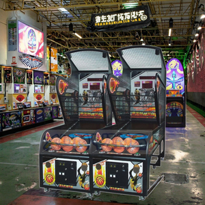 Aros de calle electrónicos automáticos, compra de carnaval, máquina de arcade de juego de habilidad de baloncesto de tiro que funciona con monedas - Product Image 4