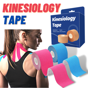 Gran Oferta personalizada 5cm precortada algodón rígido cuerpo adhesivo deporte Atlético impermeable Kt músculo Kinesiología cinta - Product Image 2