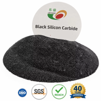 Fournisseur d'usine de poudre de carbure de silicium noir F60 F80 F90 pour abrasifs, disques de coupe, sablage, meules.