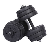 Ensemble d'haltères réglables, ensemble d'haltères de poids, haltères de Fitness, haltères de levage de poids, ensemble d'assiettes d'haltères
