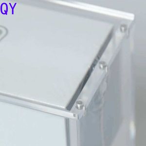 Q Y Acrylic Booster Pack Display Case Trading Card Storage Box for Collectible Cards Anime Style Premium Collection - Product Image 1