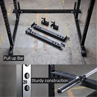 SENFENG SPORTS Power Squat Rack Squat Power Rack Barre de traction Stand d'exercice Banc Curl Weight Stand Fitness Rigs Power Rack