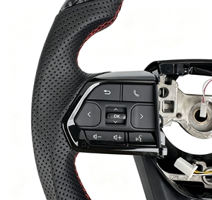 Volant en fibre de carbone forgé pour <span class=keywords><strong>Toyota</strong></span> Hilux Fortuner Camry Land Cruiser Corolla Hiace <span class=keywords><strong>Gt</strong></span> 86 Mark X Prado Supra Mk5 - Product Image 4