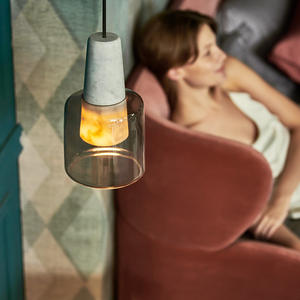 Modern Minimalist Nordic Style Ins Glass Pendant Lamp Luxury Dining Room <b>Bar</b> <b>Light</b> Bedroom Bedside Lamp Nordic Style Ins Glass - Product Image 2