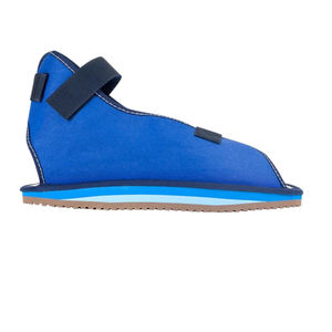 <span class=keywords><strong>Chaussure</strong></span> <span class=keywords><strong>orthopédique</strong></span> en toile avec <span class=keywords><strong>semelle</strong></span> compensée <span class=keywords><strong>pour</strong></span> la marche post-opératoire et le plâtre médical - Product Image 3