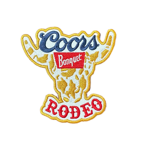 Western Drinking Beer Car Logo Bügeln auf Patches Budweiser Beer Ford Cars Bügeln auf Trucker Hat Patches - Product Image 3