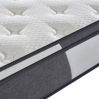 Matelas à ressorts ensachés de luxe en usine OEM ODM échantillon gratuit matelas en mousse à mémoire de forme en latex personnalisé dans une boîte