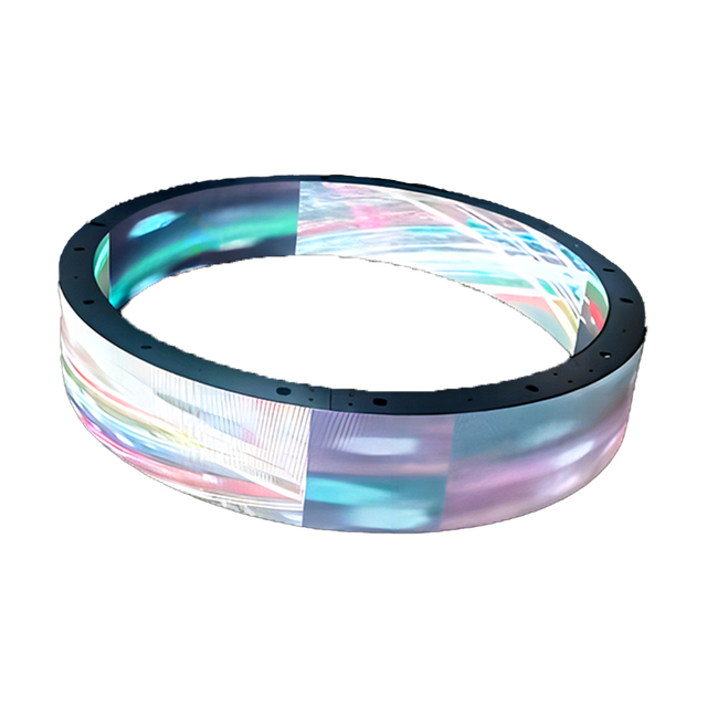 Indoor Custom Size Round 360° Double/Single Side Ring LED Circular Shape Screen Curved P1.8 P2 P2.5 LED Flexible Display