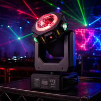 Mini projecteur Sharpy Beam 100W LED à tête mobile avec contrôle DMX512, indice de protection IP65, lumières blanches neutres 4100K, mariages