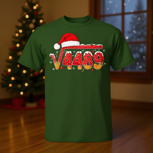 Camiseta Meme Christmas Square Root 4489 para profesores de matemáticas - Product Image 3