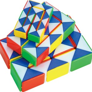 Regla Mágica JY-6066A de 24 Segmentos, Juguete de Serpiente Mágica de Material PS para Niños, Múltiples Colores - Product Image 5