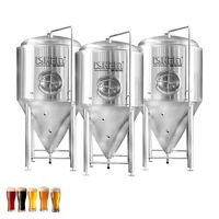 Cuve de Fermentation Hermann High Wine avec Pompe et Réservoir sous Pression 500L-10000L (Incluant les options 5000L et 2000L) Personnalisable 220v/380v Garantie 1 An