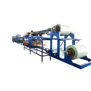 Sandwich Panel Insulated Machine PU Sandwich Panel Roll Forming Machine Sandwich Panel Press Cutting Machine For Sale