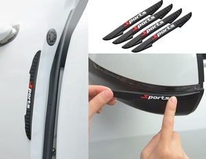 Protetores de Borda de Porta de Carro em PVC com Logotipo Personalizado de Fábrica, 4 Peças, Protetores de Para-choque de Porta de Carro, Proteção Contra Arranhões para Portas Laterais - Product Image 1