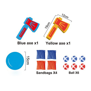 Juego de Tiro Plegable 4 en 1: Juego de Dardos Multifuncional, Lanzamiento de Sacos de Arena y Lanzamiento de Pelotas, Juguete de Actividad para Niños en Interiores y Exteriores - Product Image 5