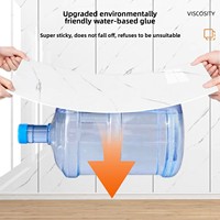 Décoration intérieure pour la maison, rouleau auto-adhésif imperméable épais en IXPE PET à motif marbré |   Papier peint antidérapant, durable et écologique
