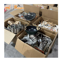 Set Peralatan Masak dengan Set Panci untuk Induksi, Peralatan Masak Campuran, Stok Baru untuk Pasar Uruguay