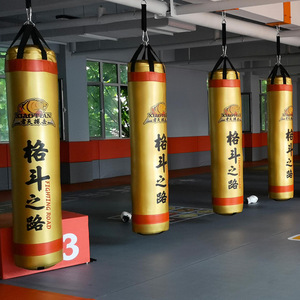 Saco de Boxeo Resistente al Desgaste, Saco de Boxeo Sólido Relleno, Saco de Boxeo Colgante para Gimnasio, Artes Marciales, Entrenamiento de Patadas, Saco de Boxeo para Entrenamiento de Adultos - Product Image 2