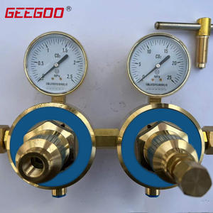 Régulateur de pression de dioxyde de carbone à deux étages YQJ-11 en laiton pour gaz argon, double manomètre - Product Image 5
