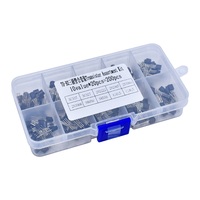 BC337 BC327 2N2222 2N2907 2N3904 2N3906 S8050 S8550 A1015 C1815 10Values*20pcs=200/set Transistors Box Pack Transistor kit TO-92