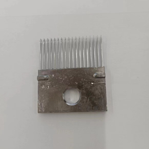 Piezas de repuesto para máquina de tejer urdimbre de bloque de aguja de plástico y acero, aguja guía de ganchillo para maquinaria textil, nueva condición usada - Product Image 4