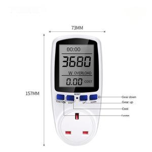 เครื่องวัดพลังงานซ็อกเก็ตมิเตอร์อัจฉริยะสำหรับเครื่องสำหรับวัดไฟมาตรฐานยุโรป - Product Image 2