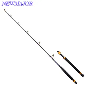 Lurekiller High Carbon Boat Rod 1.80m Strong Power Strengthen Guides for 37-64kgs Big Game Fishing Trolling Rod