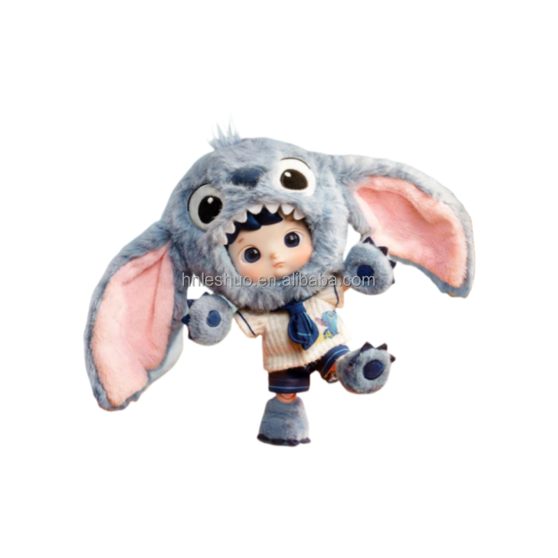 Cute HACIPUPU Stitch 1/8 Action Figure Doll - Pop Mart