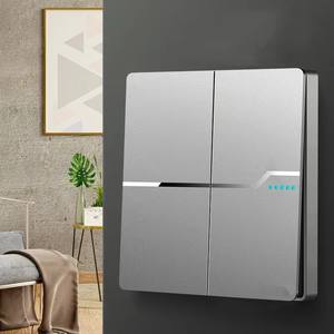 Nouveauté Interrupteur mural intelligent Tuya ZigBee 3.0 Interrupteurs lumineux 1/2/3/4 boutons Fonctionne avec Alexa <span class=keywords><strong>Hey</strong></span> <span class=keywords><strong>Google</strong></span> - Product Image 3