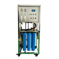 250lph 500 lph système d'adoucissement de l'eau à petite échelle machines de purification de l'eau mini petite usine ro