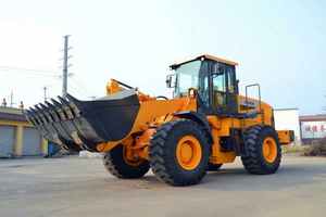 รถตักล้อยางขนาดเล็ก ยี่ห้อจีน ใหม่เอี่ยม เครื่องยนต์ดีเซล แบบประกบ ขับเคลื่อนอัจฉริยะ - Product Image 4