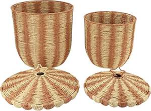 Panier de rangement multifonction en corde de coton tressée pour étagères, serviettes, vêtements, jouets, livres, linge - Product Image 3