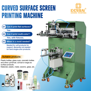 Macchina Serigrafica Semi-Automatica per Stampa su Tazze, Bottiglie di Vetro e Tubi di Plastica per Caffè, Acqua, Cosmetici e Carta - Product Image 2