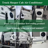 Climatiseur de toit intégré 24V DC pour VR, véhicule de chantier et cabine de camion 12V