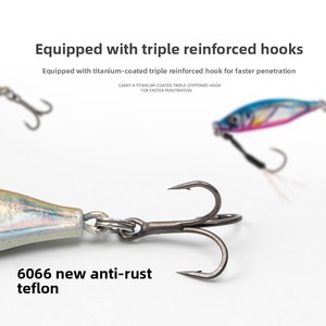 Aotuo Esche Artificiali in Metallo Stampate in 3D da 7g-200g, Bestseller per la <span class=keywords><strong>Pesca</strong></span> di <span class=keywords><strong>Spigola</strong></span>, Mandarino e <span class=keywords><strong>Pesca</strong></span> dalla Riva in Acqua Salata - Product Image 4