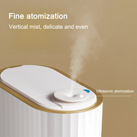 Poubelle intelligente avec vaporisateur de parfum réglable, capteur automatique d'ouverture du couvercle, poubelle en plastique étanche pour salle de bain, voiture, maison