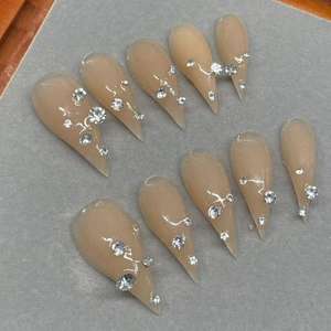 Griffes de dragon courtes noires translucides, griffes de loup, griffes de bête, pour convention de bande dessinée, cosplay, tournage de <span class=keywords><strong>film</strong></span>, faites à la main, en ABS, couverture complète - Product Image 1