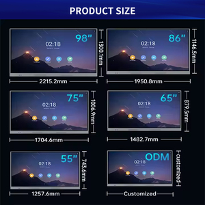 Panneau éducatif intelligent OPS à écran plat LED 4K pour classe scolaire Android Windows à prix d'usine - Product Image 4