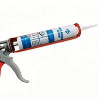 Pistolet professionnel pour mastic, silicone et adhésifs – Outil manuel de construction