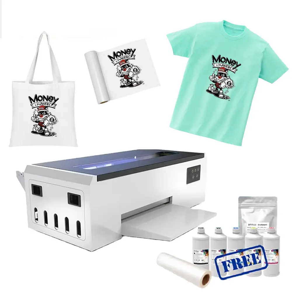 China EraSmart New A4 PET Film T Shirt Textile Printing Machine Digital DTF Print PET Film DTG Printer Offset A4 DTF Printers