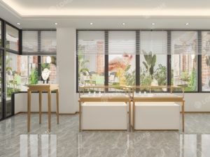 Cửa hàng đồ trang sức bố trí nội thất và đồ nội thất trưng bày chuyên nghiệp cho thiết kế cửa hàng đồ trang sức bán lẻ - Product Image 2