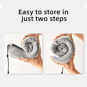 Almohada de Viaje de Espuma Viscoelástica para el Verano 2025 - Reposacabezas Cómodo y Suave para Viajes en Avión, Campamentos, Oficina y Uso Doméstico - Product Image 4