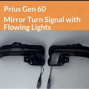 Luces Intermitentes LED Modificadas para Espejo Retrovisor de Toyota <span class=keywords><strong>Prius</strong></span> Serie <span class=keywords><strong>PRIUS</strong></span> 60, Modelos <span class=keywords><strong>2023</strong></span>, 12V 12W, Color <span class=keywords><strong>Amarillo</strong></span>, Marca JC - Product Image 2