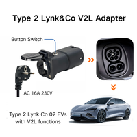 Adaptateur V2L Type 2 vers Schuko pour Geely EX5 / EX5 EM-i / Galaxy E5 230V 16A 3.6kW – Adaptateur véhicule-à-charge pour véhicules électriques