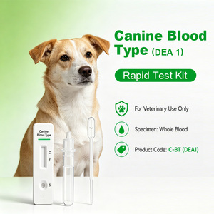 Kit de Detección Rápida de Tipo Sanguíneo Canino en Sangre Completa de Alta Precisión Prueba de Tipo Sanguíneo Canino de Alta Eficiencia, 5-10 Minutos, Tipos A, B, AB - Product Image 1