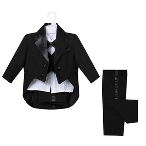 Ensemble de <span class=keywords><strong>costume</strong></span> de baptême blanc pour bébé garçon, tenue de baptême mignonne pour garçons, tenue de bénédiction, vêtements pour nourrissons 3 6 9 <span class=keywords><strong>12</strong></span> <span class=keywords><strong>mois</strong></span> - Product Image 4