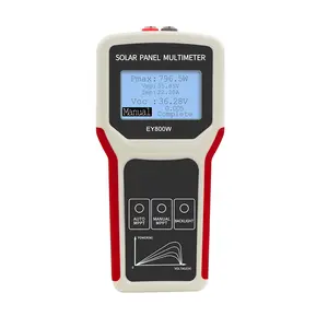 EY800W MPPT LCD Solar panel Multimeter PV-Tester Smart Strom Spannung Multimeter Tester Digital Meter Solar Power Tester VOC