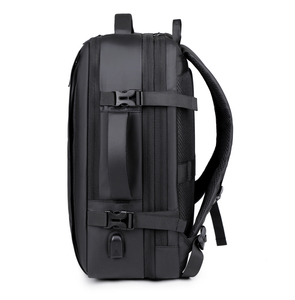 Ba lô laptop 17 <span class=keywords><strong>inch</strong></span> dung tích lớn, có thể mở rộng, chống nước, dành cho công việc và du lịch, tích hợp sạc USB, dành cho nam, OEM. - Product Image 3
