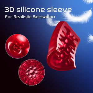 هدية عيد الميلاد: كوب استمناء للرجال مع حركة دفع ودوران تلسكوبي، لعبة جنسية للبالغين، آلة استمناء للرجال - Product Image 5